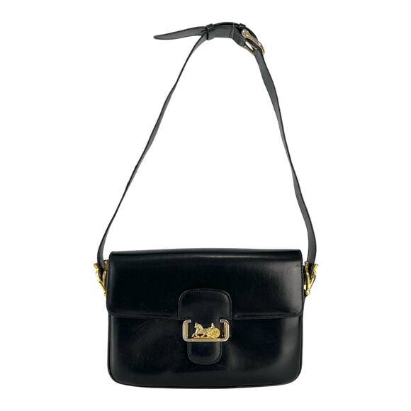 Celine Vintage Leather Shoulder Bag - Picture 1 of 7
